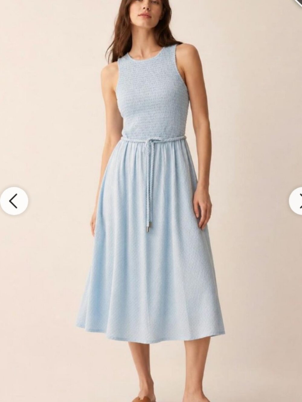 Michael Kors Womens Blue Dress Size Small NWT